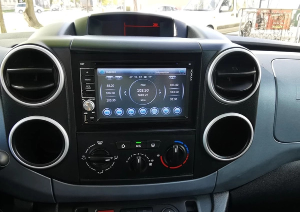 Citroen Berlingo cena 25900 przebieg: 173783, rok produkcji 2009 z Krzeszowice małe 154